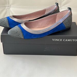 Vince Camuto Lapis Combo Ballet Flats, Size 9M